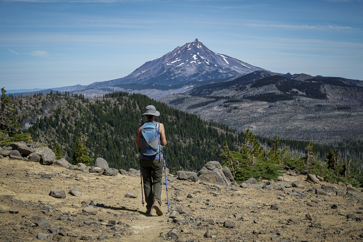 Three Fingered Jack Views Mt Jefferson